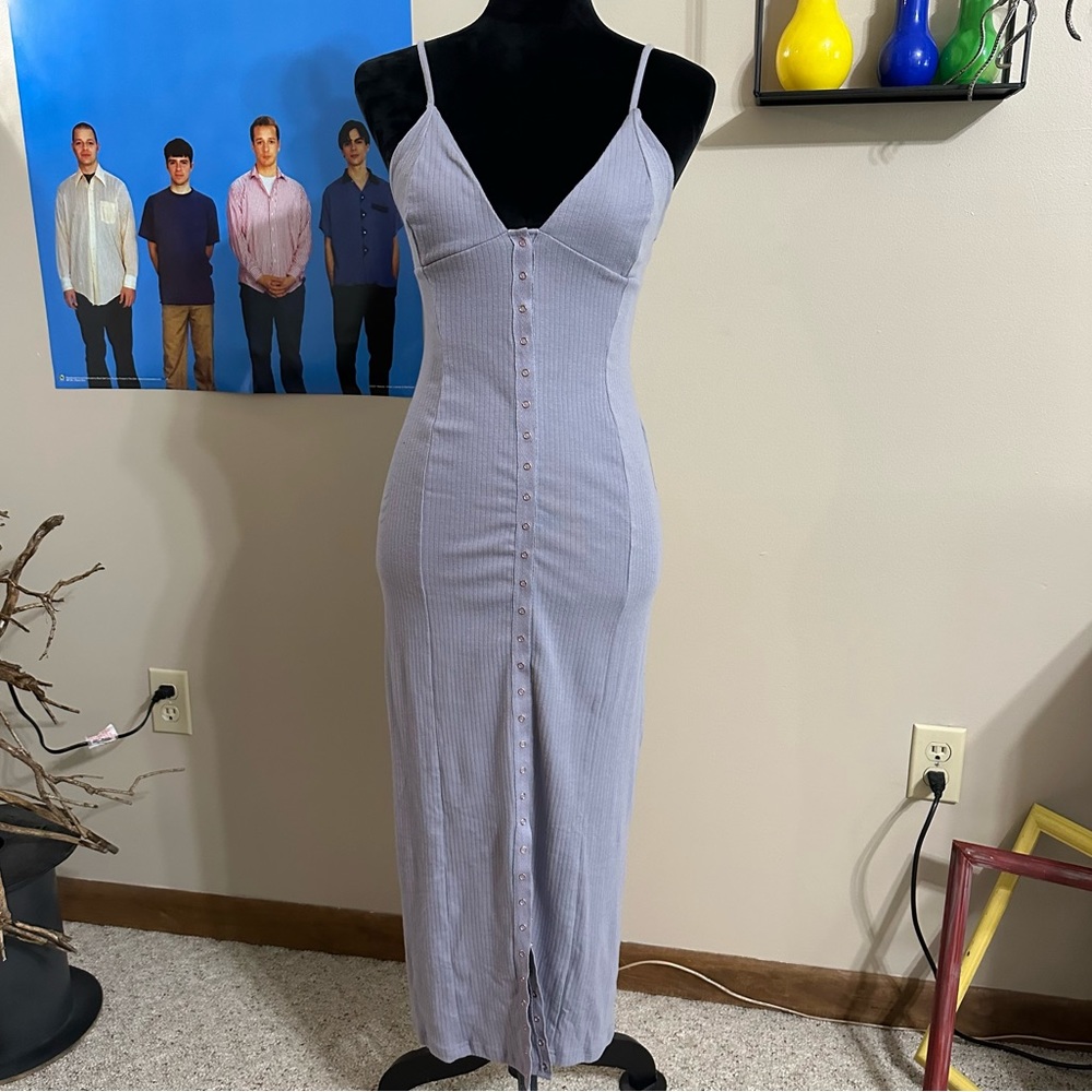 NWOT Intimately by Free People Make It Snappy Ribbed Slip